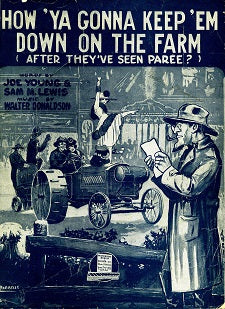 How 'Ya Gonna Keep 'Em Down on the Farm?