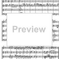 Divertimento No. 3 Eb Major KV166 - Score