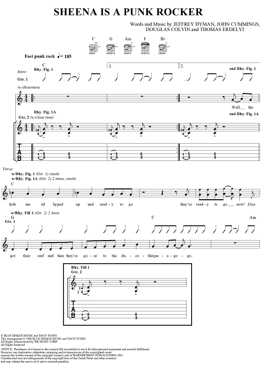 Sheena Is a Punk Rocker