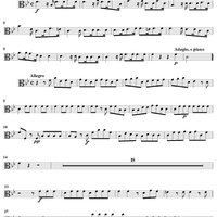 Concerto for Organ in Bb Major, Op 4, No. 2 (HMV 290) - Viola