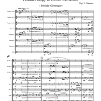 Prelude, Elegy & Rondo Scherzino - Score