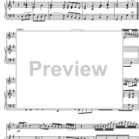 Sonata G Major Op.71 No. 1 - Score