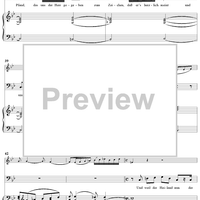 "Herr, nun lässest du deinen Diener", Aria, No. 2 from Cantata No. 83: "Erfreute Zeit im neuen Bunde" - Piano Score
