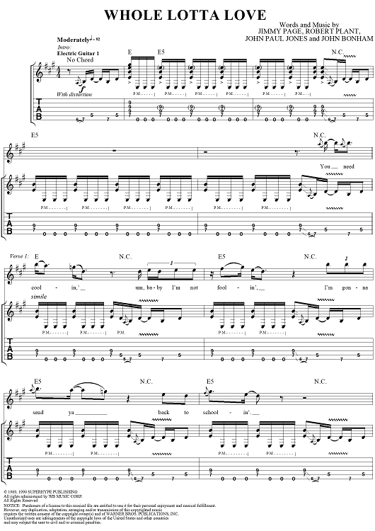 Whole Lotta Love