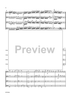 Concerto for Cello Quartet - Score