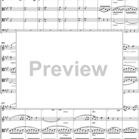 String Quintet No. 1 in A Major, Op. 18 - Score