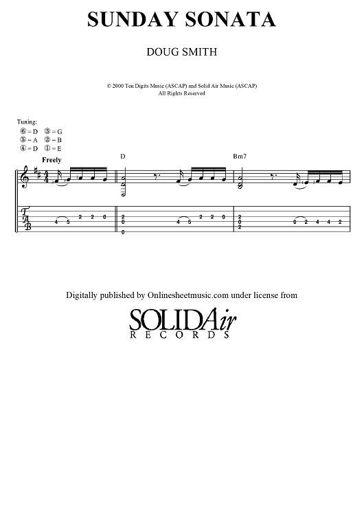 Sunday Sonata (No MP3)
