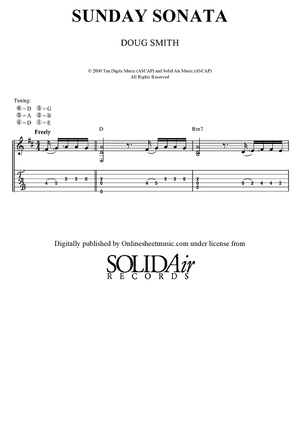 Sunday Sonata (No MP3)