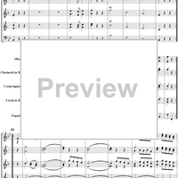 Divertimento No. 4 in B-flat major, K186 - Full Score