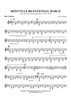 Montville Bicentennial March - Bass Clarinet