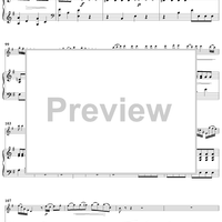 Flute Concerto in G Major - Piano