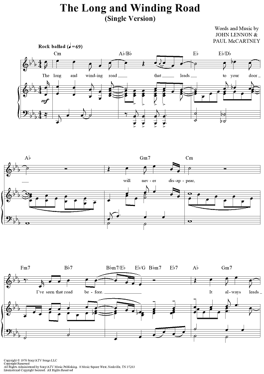 The Long and Winding Road