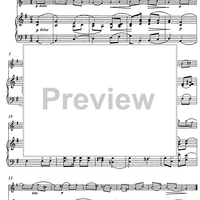 Folk Song (Op.47 No. 4) and Theme (Op.82) - Score