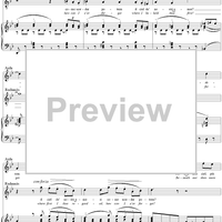 Duet, Scene - Finale III from "Aida", Act 3 - Score