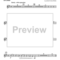 Danny Boy (Londonderry Air) - Cornet in E-flat