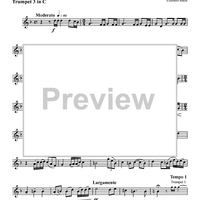 Canadian Fanfare - Trumpet 3 in Bb