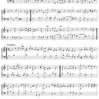 Aria and Ten Variations in C Major (B246)
