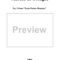 Marche de Cocagne, No. 2 from "Trois petites piéces montées" - No. 2 from  "Trois Petites Pièces Montées"