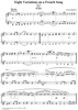 Eight Variations on a French song, Op. 10