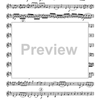 First Movement from Quartet No. 4 in C (K. 157) - Clarinet 2 in Bb