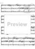 String Trio Bb Major D581A - Score
