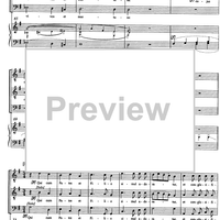 Mess Breve in Sol (Missa brevis in G Major) - Score