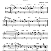 Dodi Li - Bridal march - Keyboard or Guitar