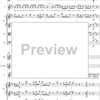 "Clarice cara mia sposa", aria, K256 - Full Score