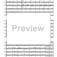 March from "Second Suite in F for Military Band" - Score
