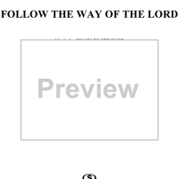 Follow the Way of the Lord