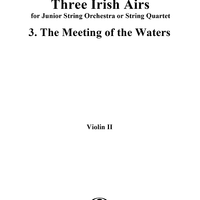 Air No. 3: The Meeting of the Waters - Violin 2