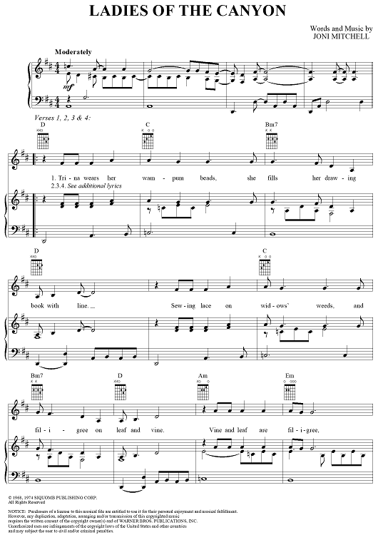 Ladies of the Canyon