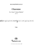 Ouverture, Chaconne    - No. 1 from "L'Amour Médecin" - (LWV 29) - Viola 1
