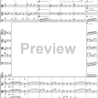 Quintet in C Major, Movement 3 - Score