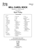 Bell Carol Rock - Score