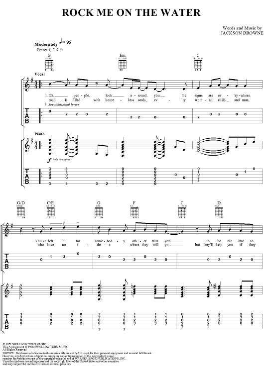 Rock Me On the Water