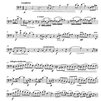 Sonate - Double Bass