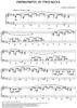 Impromptu in Two Keys