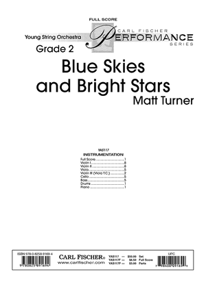 Blue Skies and Bright Stars - Score