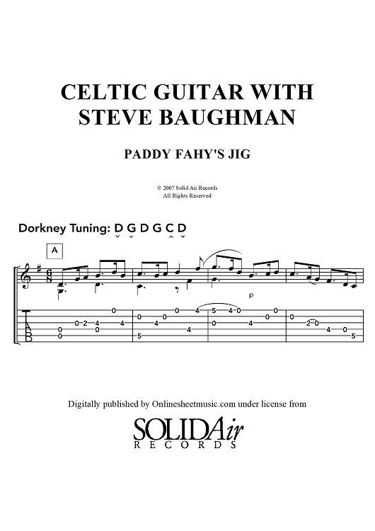 Paddy Fahy's Jig (No MP3)