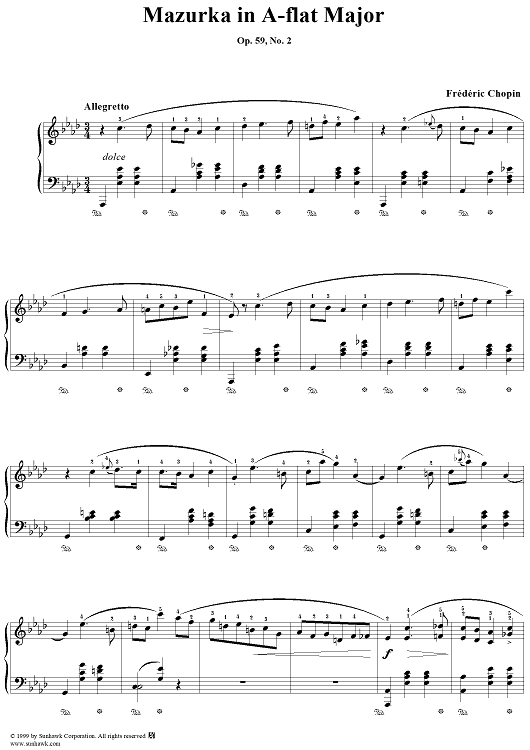 No. 37 in A-flat Major, Op. 59, No. 2