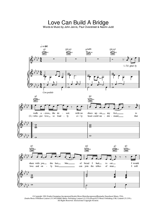 Love Can Build A Bridge