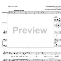 Sapphische Ode Op.94 No. 4