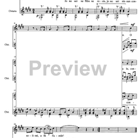 Jo no uei ne flôrs ne rosis - Score