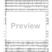 Five Easter Trios - Score