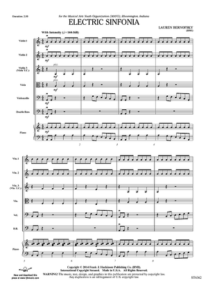 Electric Sinfonia - Score