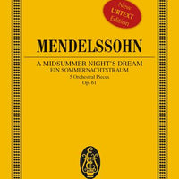 A Midsummer Night's Dream - Full Score