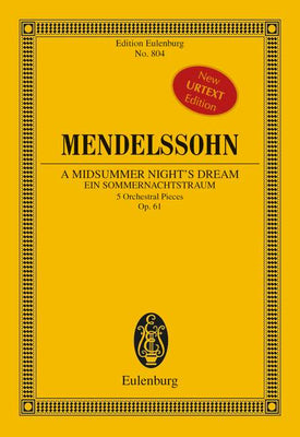 A Midsummer Night's Dream - Full Score
