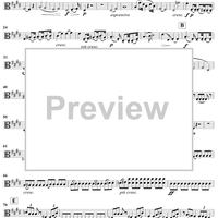 String Quartet No. 8 in E Minor, Op. 59, No. 2 - Viola