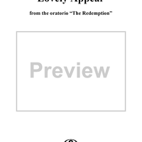 Lovely Appear (from the oratorio "The Redemption")